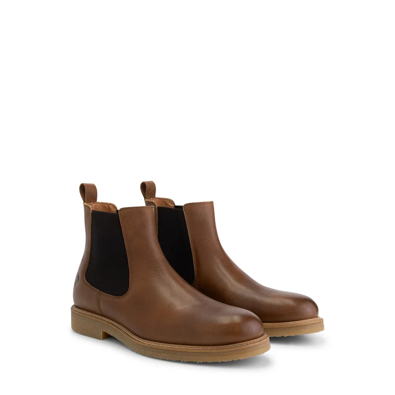 Egleton Herren - Chelsea-Boot - Leder – Cognac