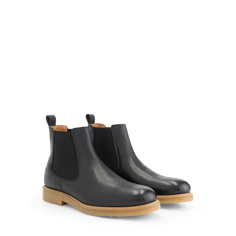 Egleton Herren - Chelsea-Boot - Leder – Schwarz