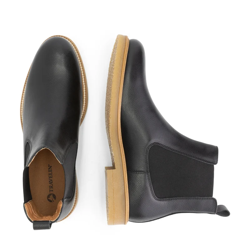 Egleton Herren - Chelsea-Boot - Leder – Schwarz