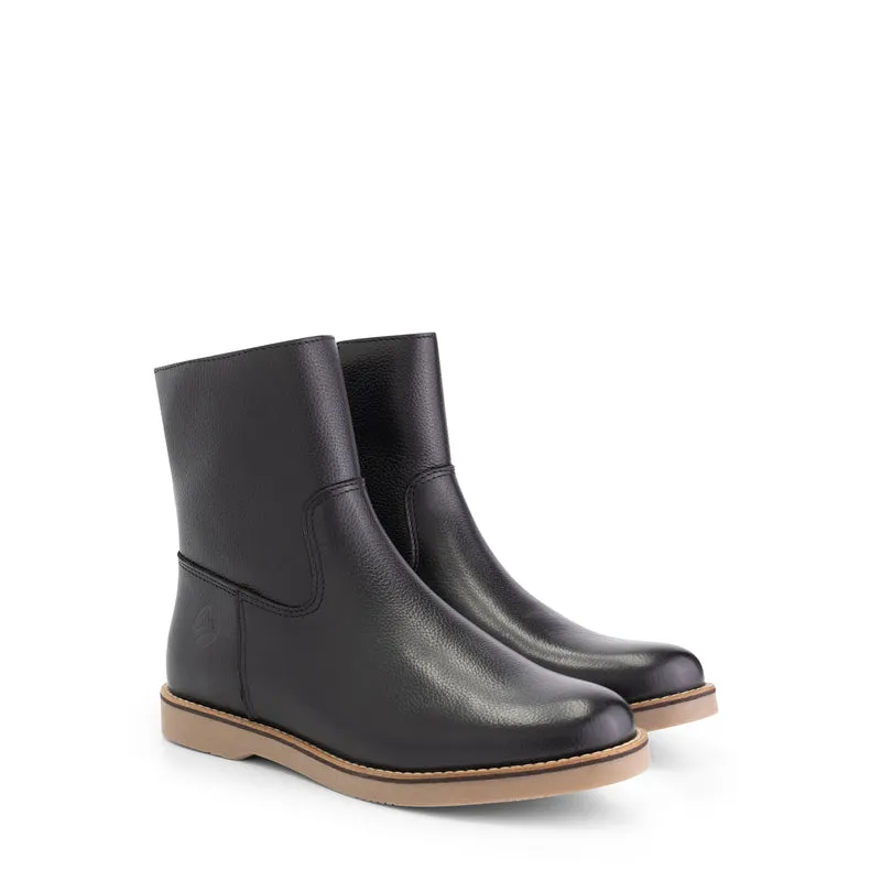 Castres Damen - Stiefelette - Leder - Schwarz