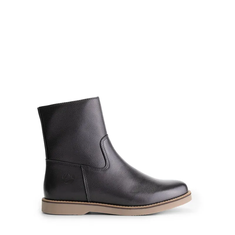 Castres Damen - Stiefelette - Leder - Schwarz