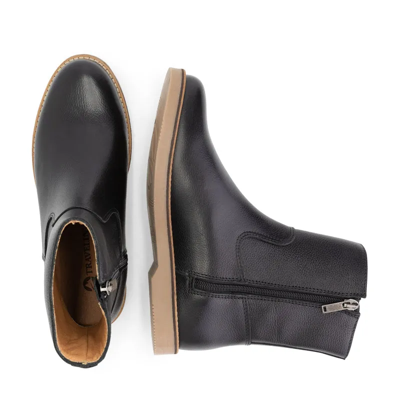 Castres Damen - Stiefelette - Leder - Schwarz