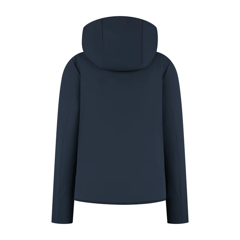 Nayla Damen – Gefütterte Hardshell-Jacke – Marineblau