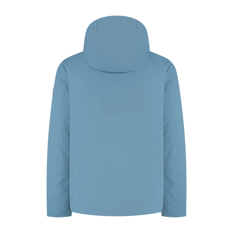 Nathan Herren – Gefütterte Hardshell-Jacke – Blau
