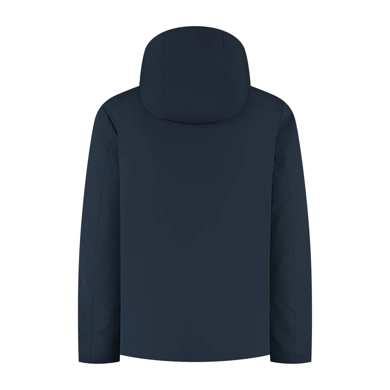 Nathan Herren – Gefütterte Hardshell-Jacke – Marineblau