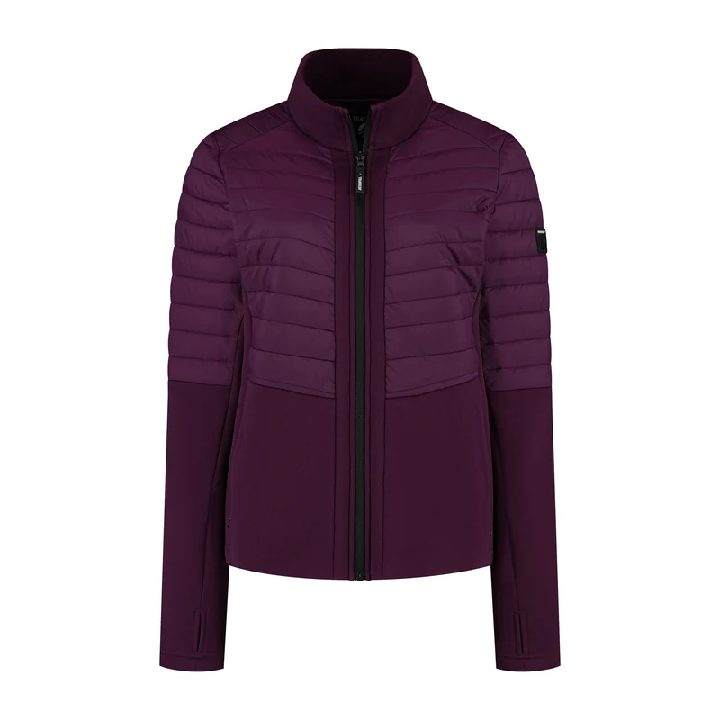 Lyan Damen – Outdoor-Weste – Gefüttert – Lila