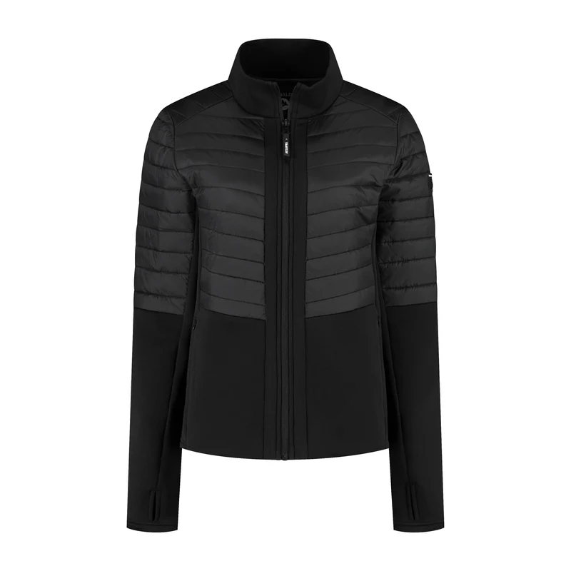 Lyan Damen – Outdoor-Weste – Gefüttert – Schwarz