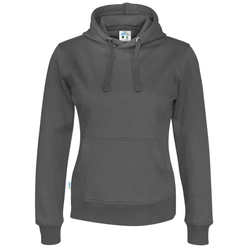 Cottover Hoodie Dames GOTS Gecertificeerd 141001