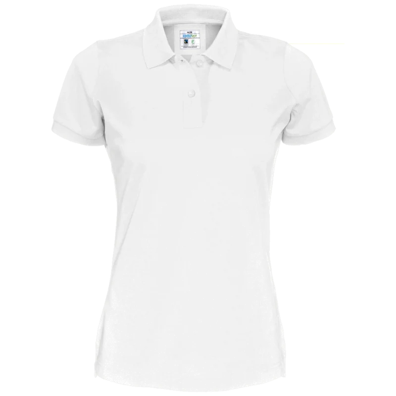 Cottover Polo Pique Dames GOTS Gecertificeerd 141005