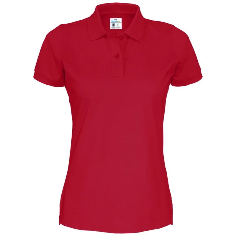 Cottover Polo Pique Dames GOTS Gecertificeerd 141005
