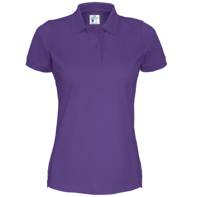 Cottover Polo Pique Dames GOTS Gecertificeerd 141005