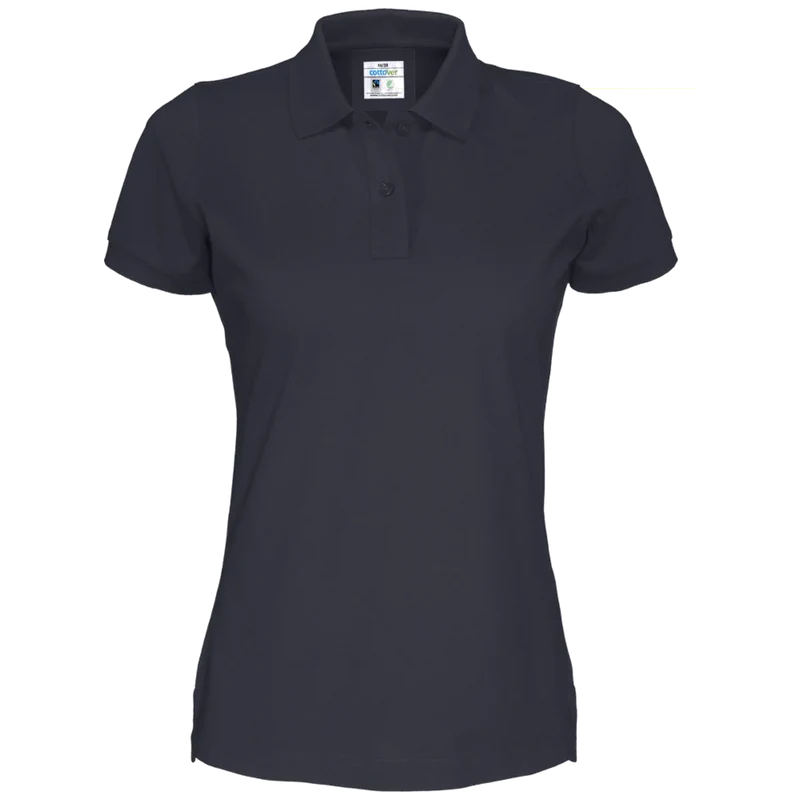 Cottover Polo Pique Dames GOTS Gecertificeerd 141005