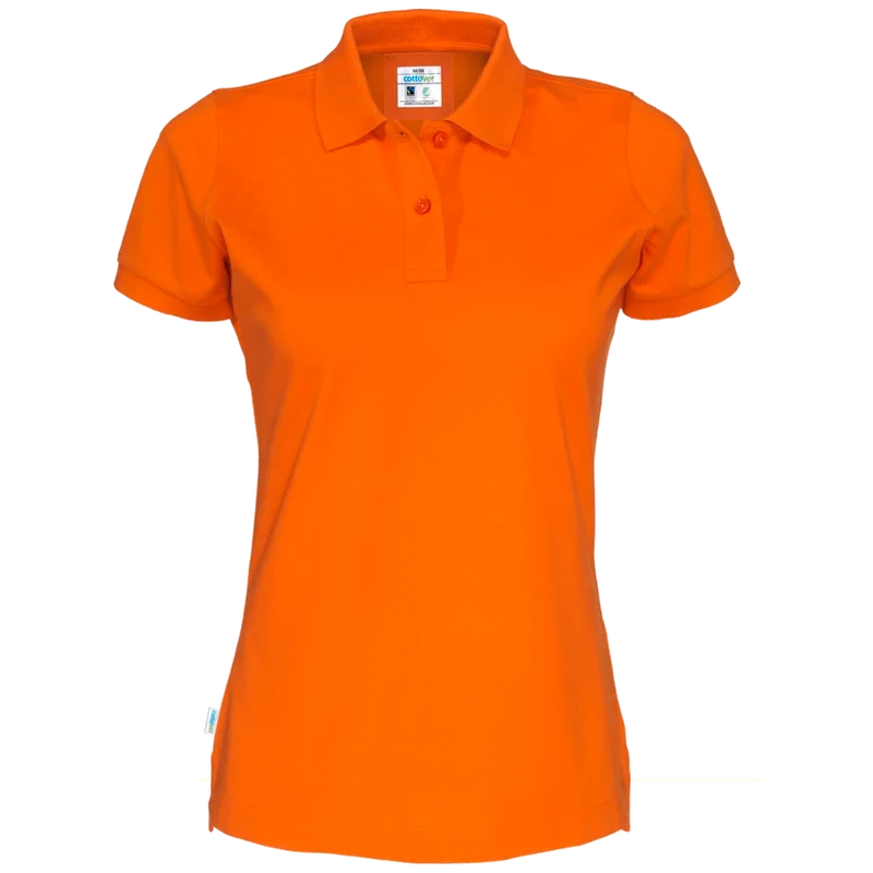 Cottover Polo Pique Dames GOTS Gecertificeerd 141005