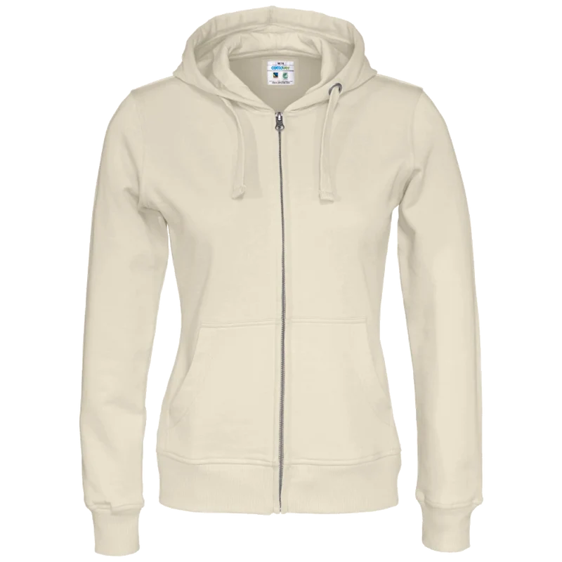 Cottover Hoodie Full Zip Dames GOTS Gecertificeerd 141009