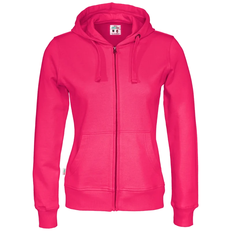Cottover Hoodie Full Zip Dames GOTS Gecertificeerd 141009