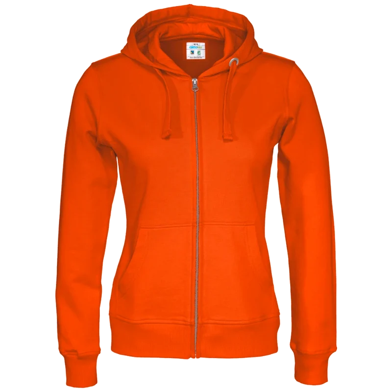 Cottover Hoodie Full Zip Dames GOTS Gecertificeerd 141009