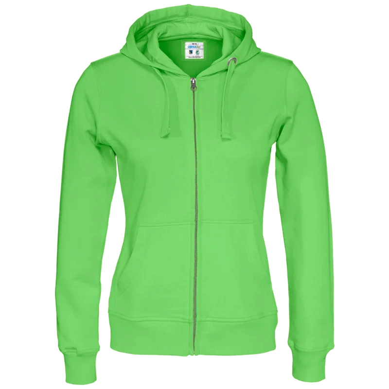 Cottover Hoodie Full Zip Dames GOTS Gecertificeerd 141009