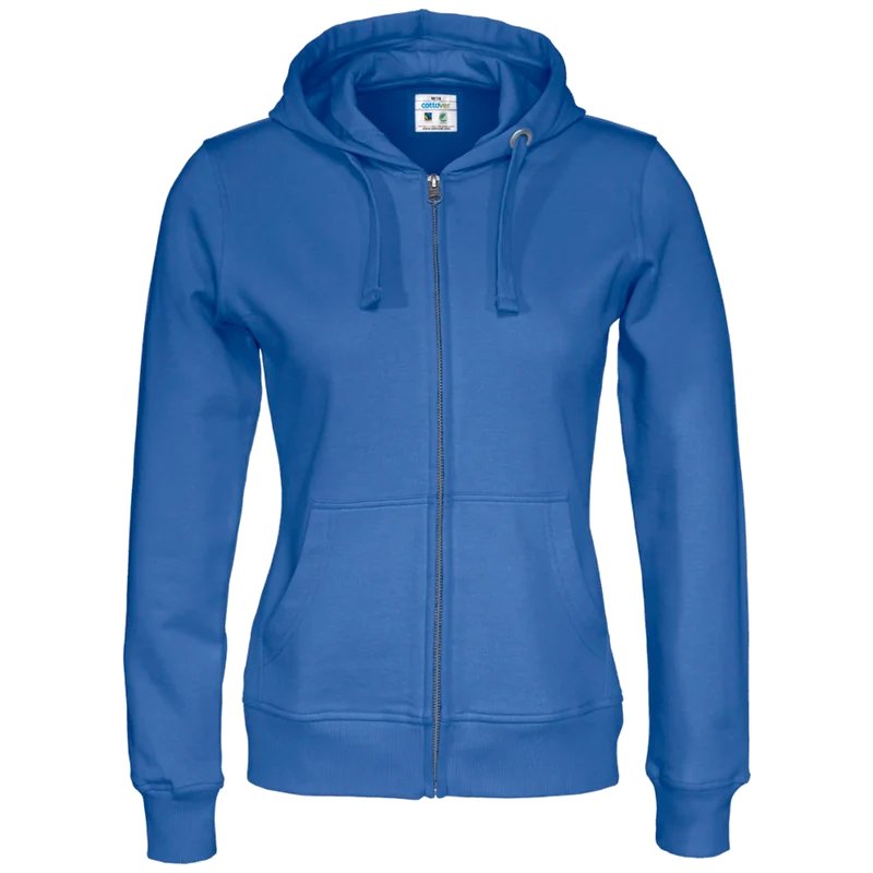 Cottover Hoodie Full Zip Dames GOTS Gecertificeerd 141009
