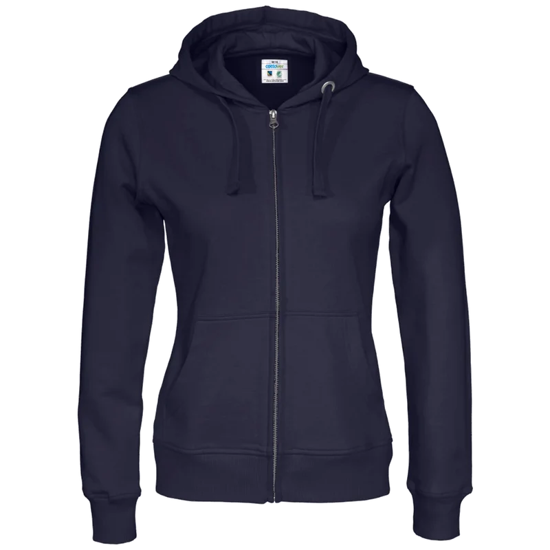Cottover Hoodie Full Zip Dames GOTS Gecertificeerd 141009
