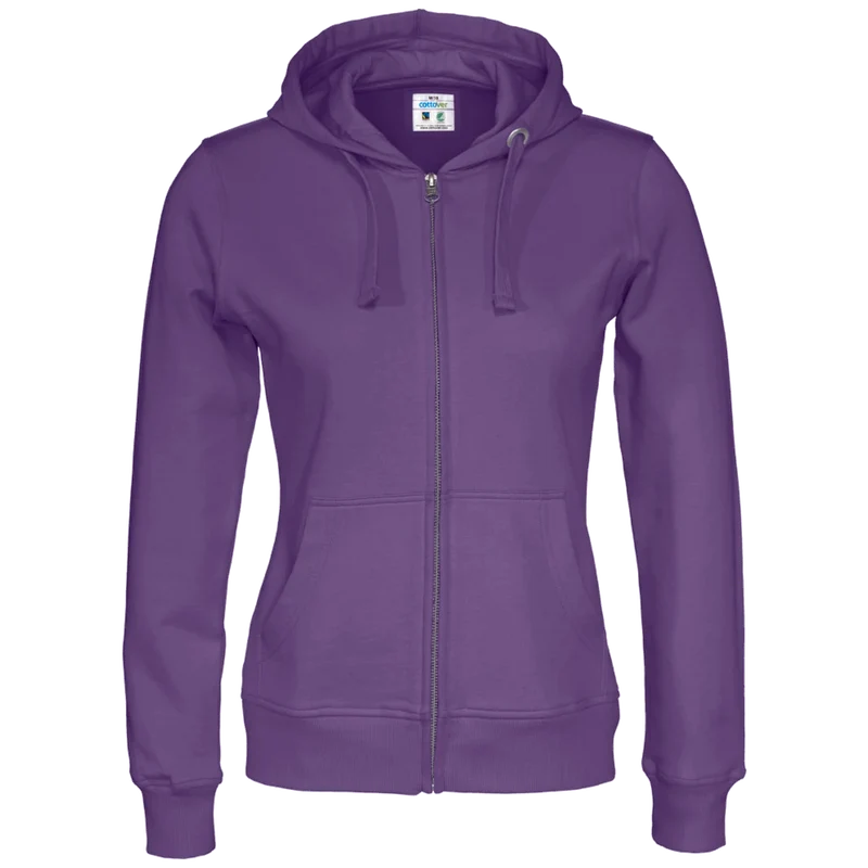 Cottover Hoodie Full Zip Dames GOTS Gecertificeerd 141009
