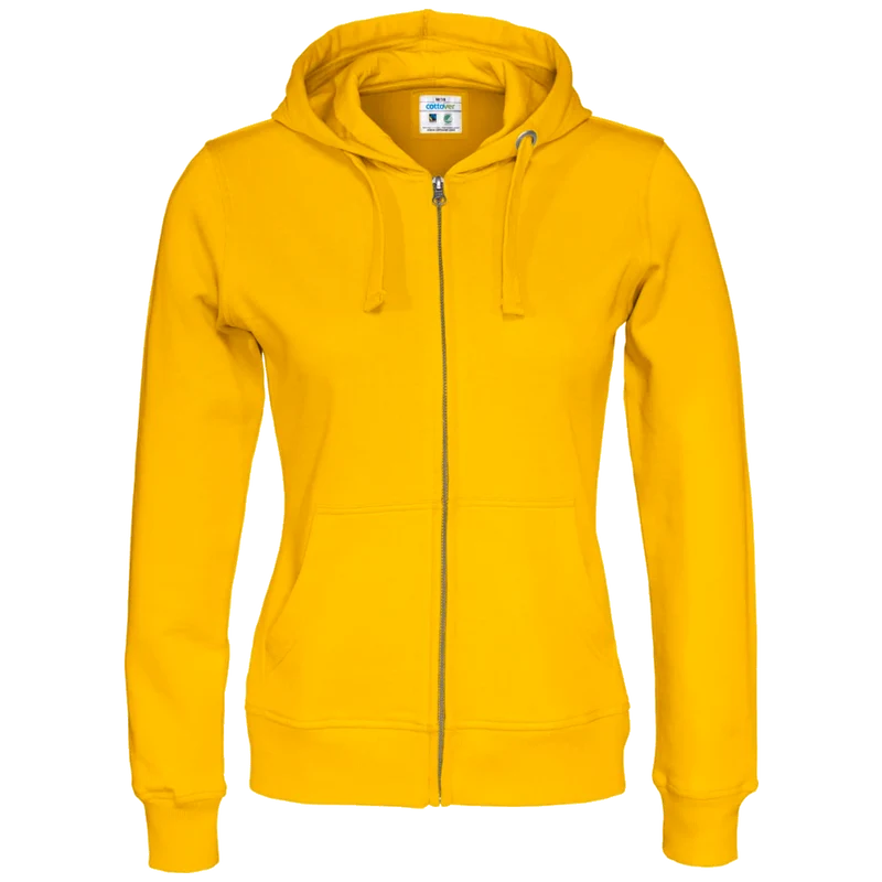 Cottover Hoodie Full Zip Dames GOTS Gecertificeerd 141009