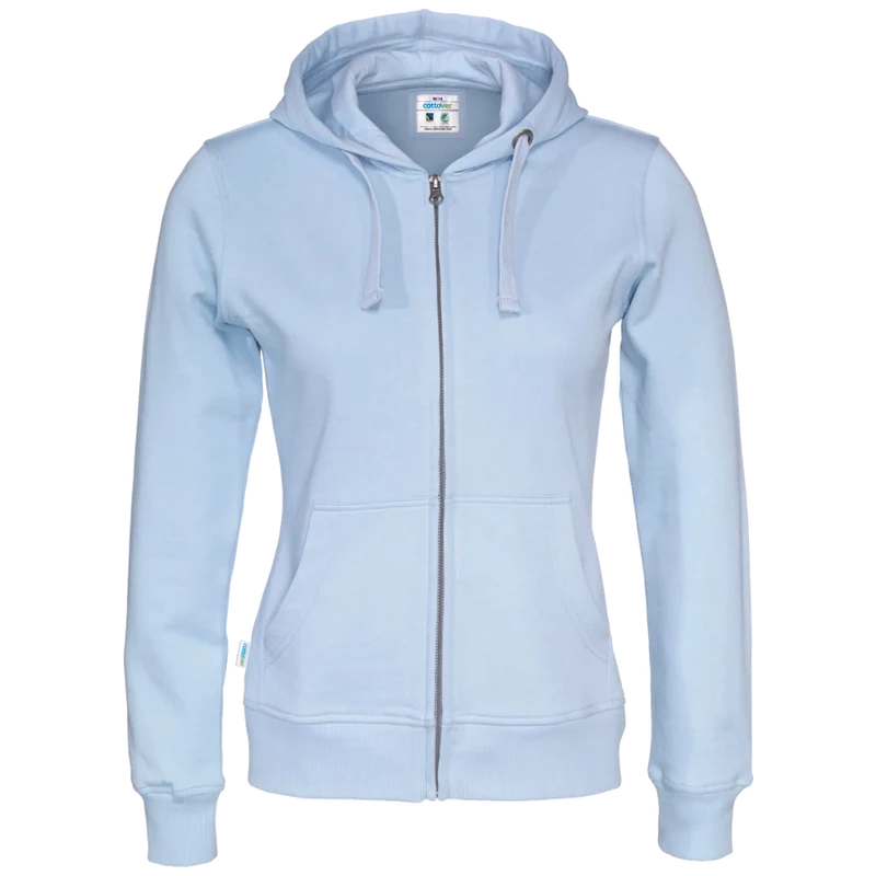 Cottover Hoodie Full Zip Dames GOTS Gecertificeerd 141009