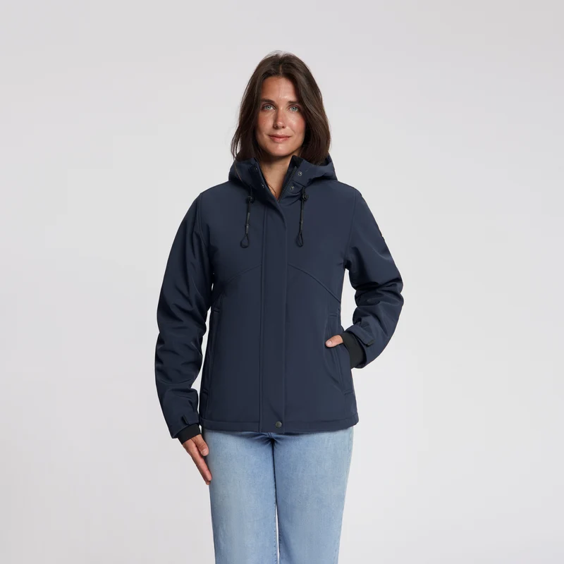 Nykke Damen – Softshell-Jacke – Wasserdicht – Marineblau