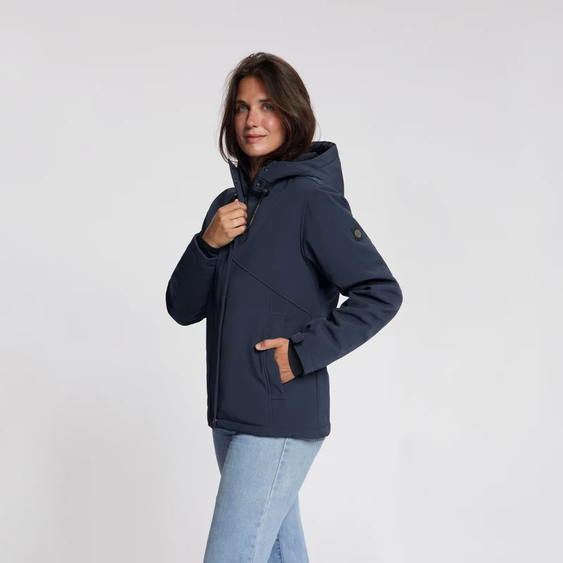 Nykke Damen – Softshell-Jacke – Wasserdicht – Marineblau