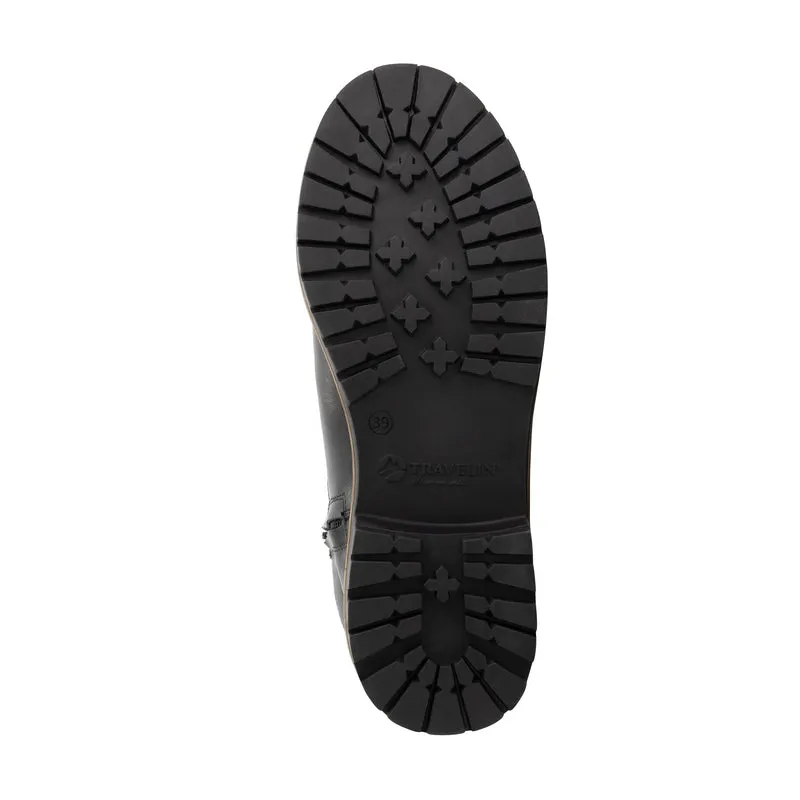 Nexo Damen – Stiefel – mit Wolle gefüttert – Schwarz