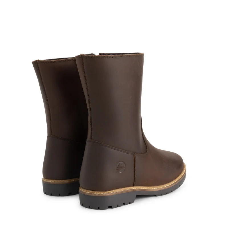 Nakskov Damen – Stiefel – Mit Wolle gefüttert – Dunkelbraun