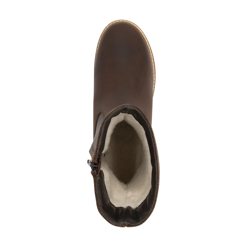Nakskov Damen – Stiefel – Mit Wolle gefüttert – Dunkelbraun