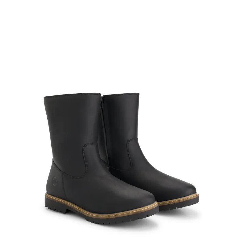 Nakskov Damen – Stiefel – Mit Wolle gefüttert – Schwarz