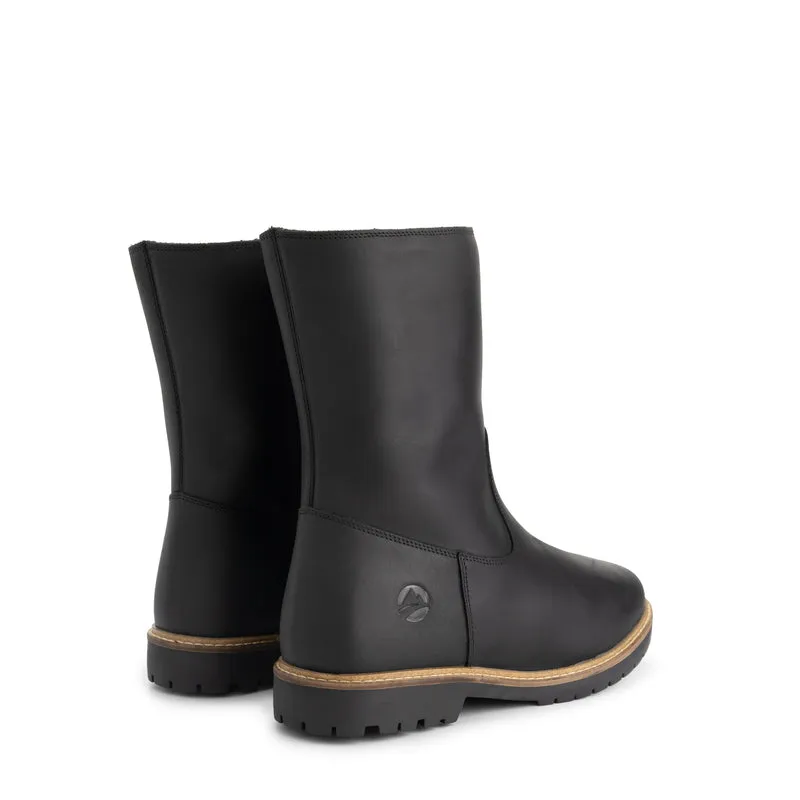 Nakskov Damen – Stiefel – Mit Wolle gefüttert – Schwarz