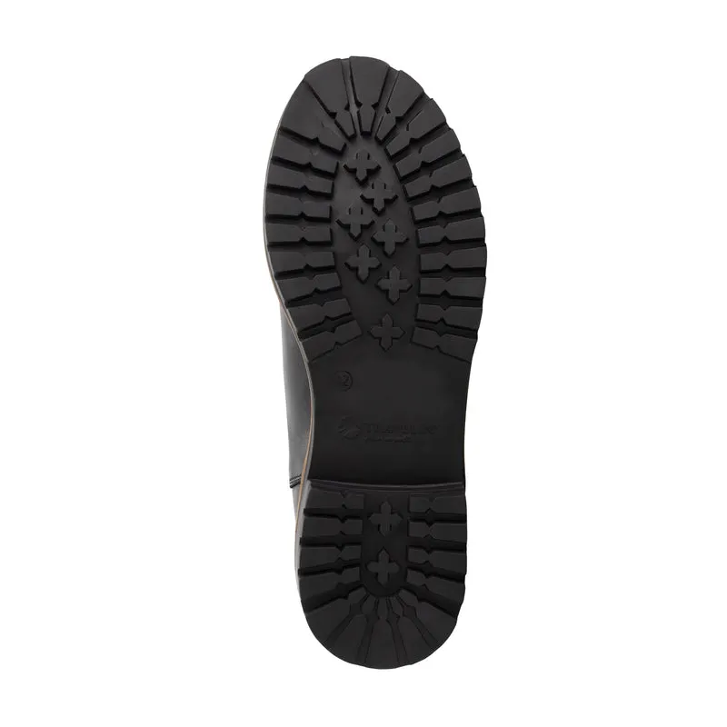 Hemsedal Herren – Chelsea-Stiefel – mit Wolle gefüttert – Schwarz