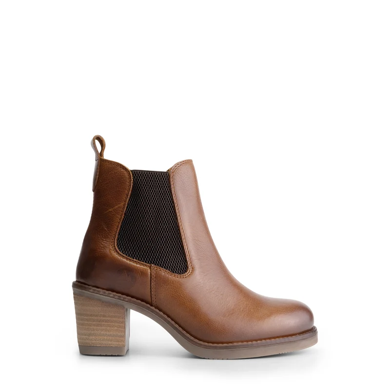 Ivry Damen – Chelsea-Stiefel – Cognac