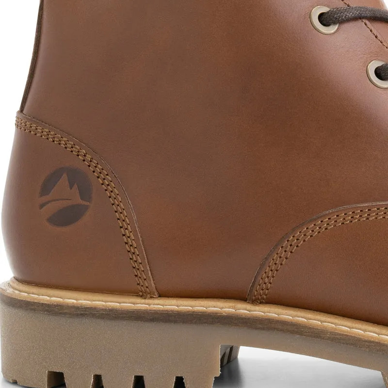 Trehuse Herren – Schnürstiefel – Leder – Cognac