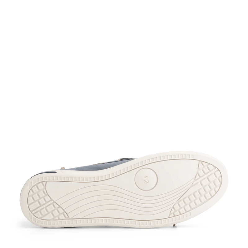 Falmouth Herren - Bootsschuhe - Nubuk - Blau
