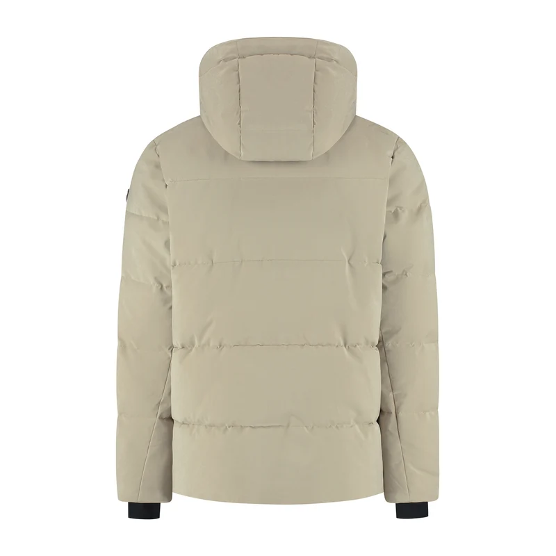 Asberg Herren – Daunen-Winterjacke – Wasserdicht – Hellbraun