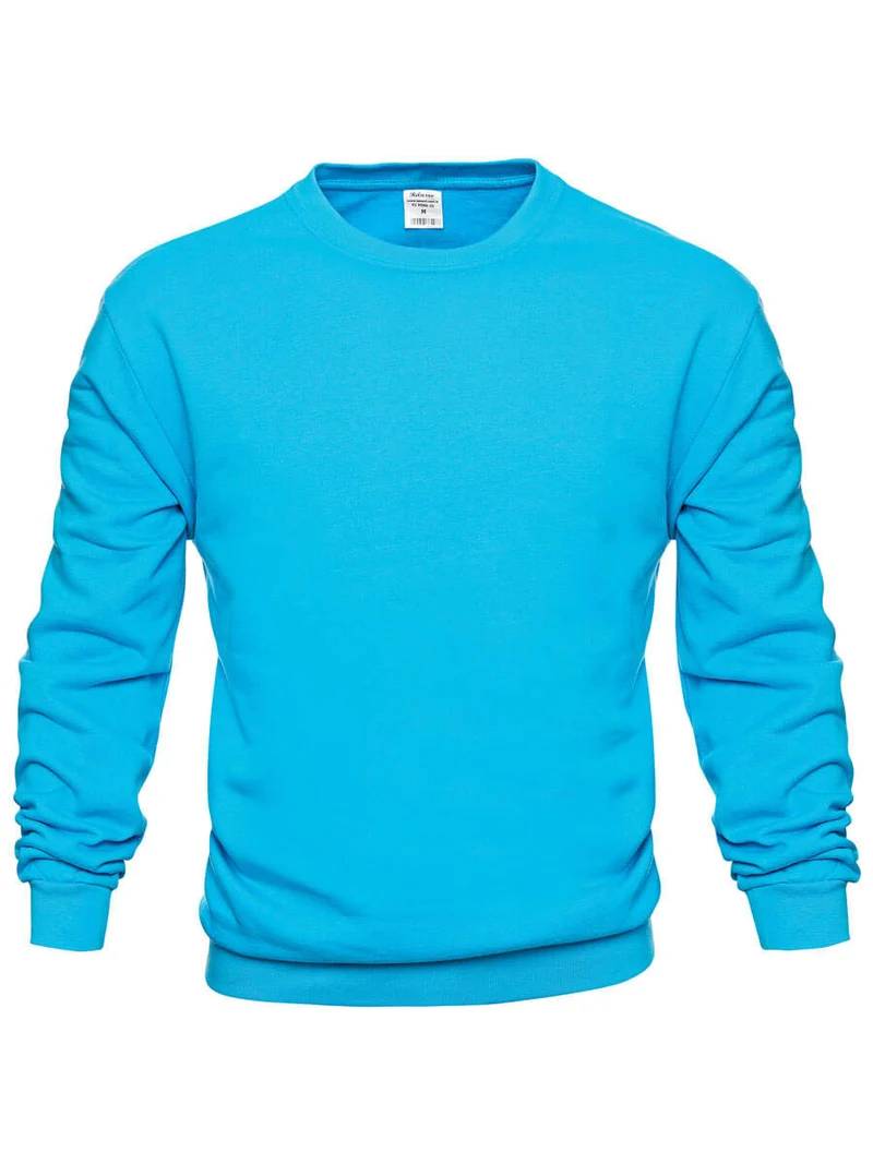Sweatshirt Rundhals / M066-21 Turkis