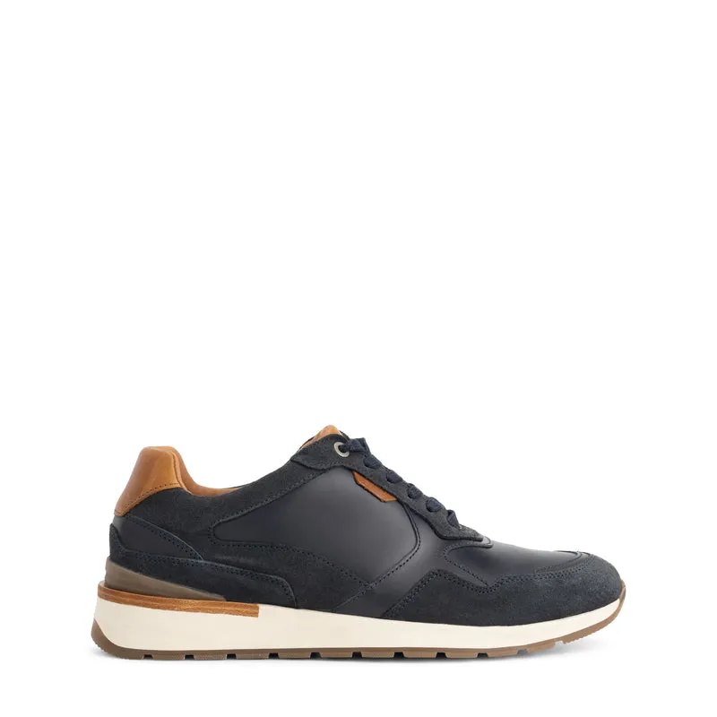 Dalton Herren - Sneakers - Leder - Marine