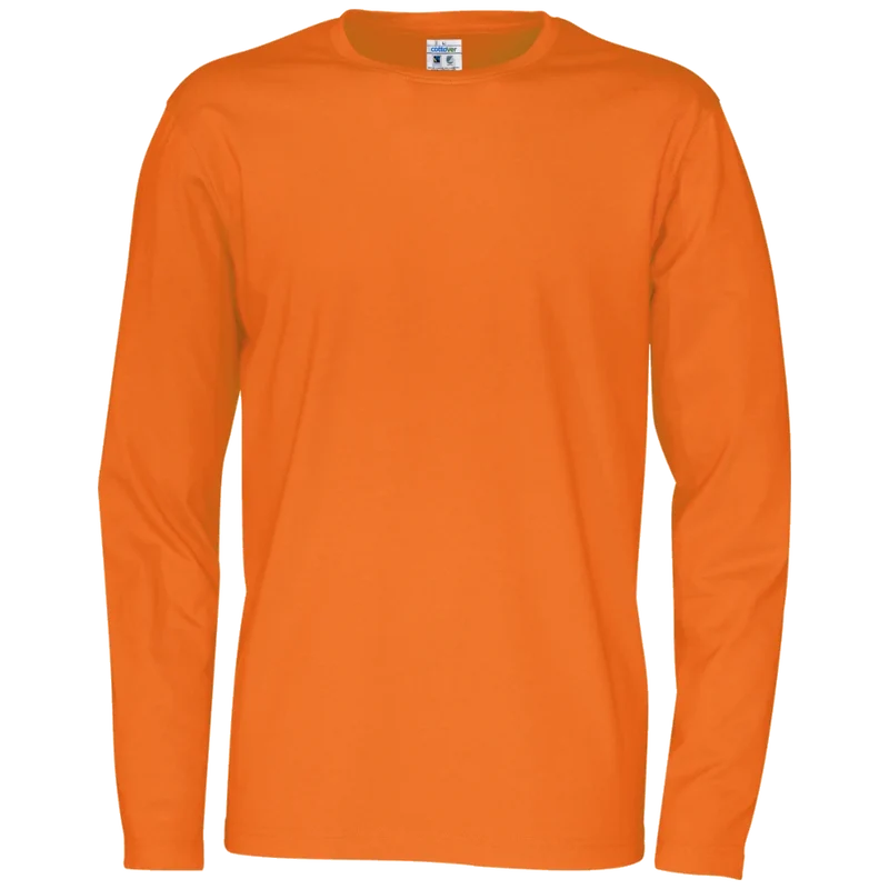 Cottover T-Shirt Long Sleeve Heren GOTS Gecertificeerd 141020