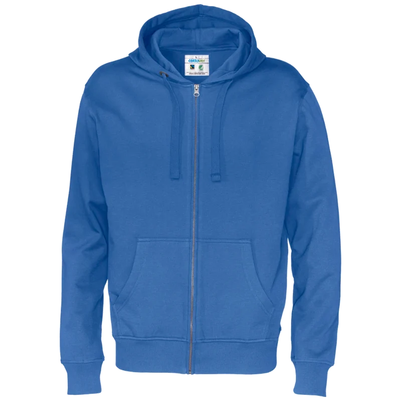Cottover Hoodie Full Zip Heren GOTS Gecertificeerd 141010