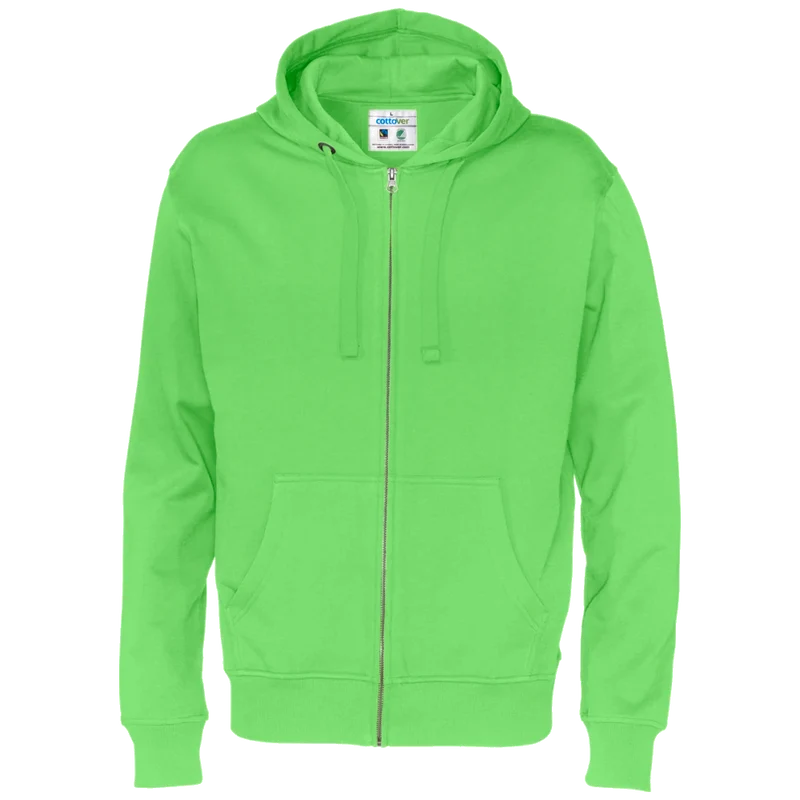 Cottover Hoodie Full Zip Heren GOTS Gecertificeerd 141010