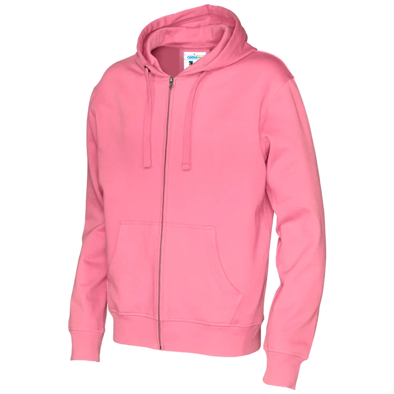Cottover Hoodie Full Zip Heren GOTS Gecertificeerd 141010