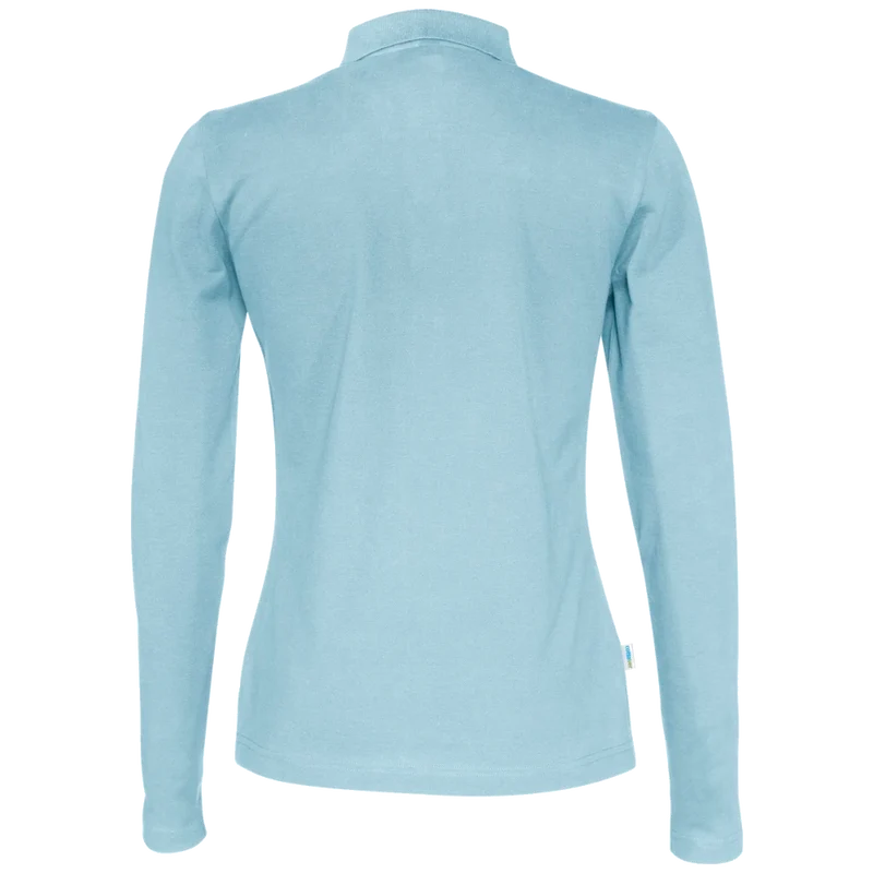 Cottover Polo Pique Long Sleeve Dames GOTS Gecertificeerd 141017