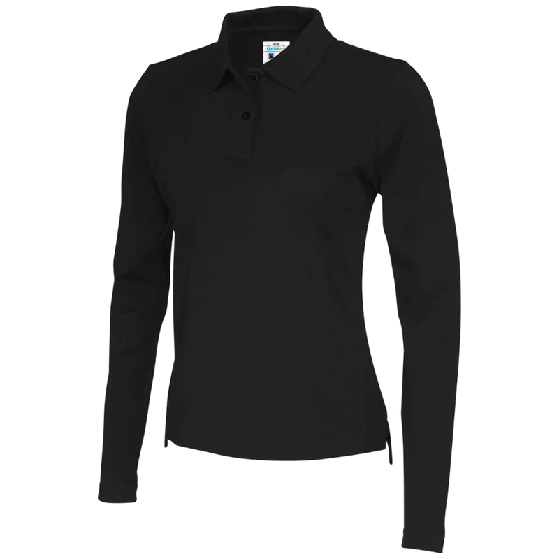 Cottover Polo Pique Long Sleeve Dames GOTS Gecertificeerd 141017
