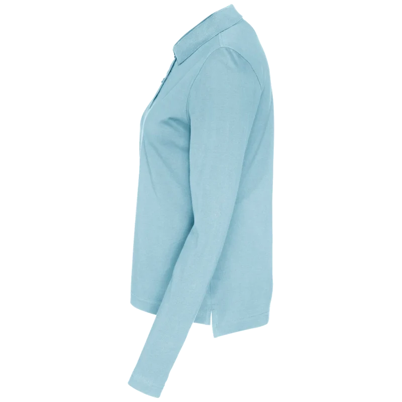 Cottover Polo Pique Long Sleeve Dames GOTS Gecertificeerd 141017