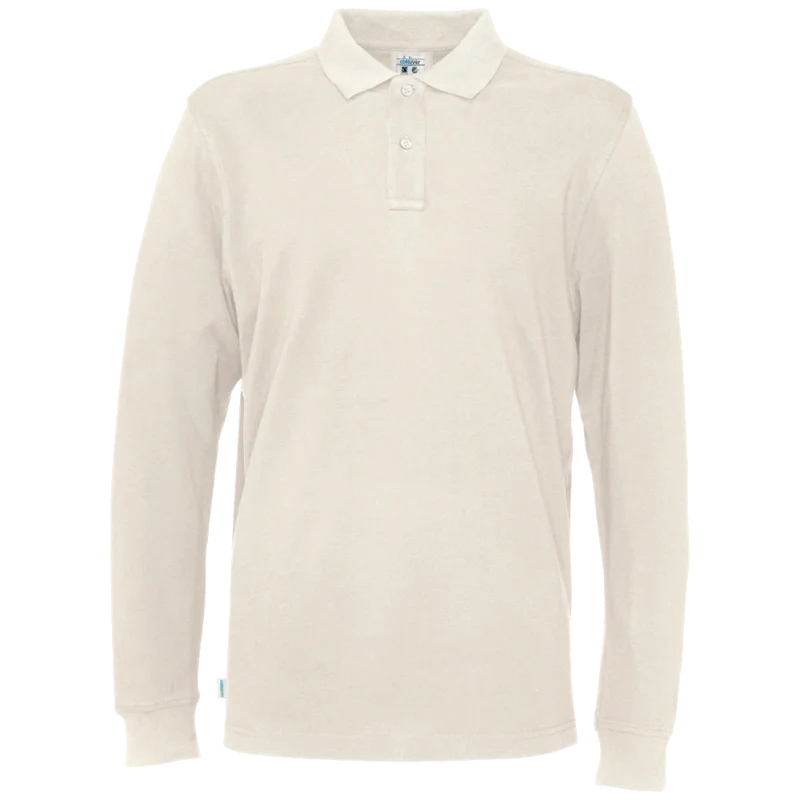 Cottover Polo Pique Long Sleeve Heren GOTS Gecertificeerd 141018