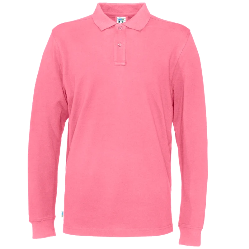 Cottover Polo Pique Long Sleeve Heren GOTS Gecertificeerd 141018