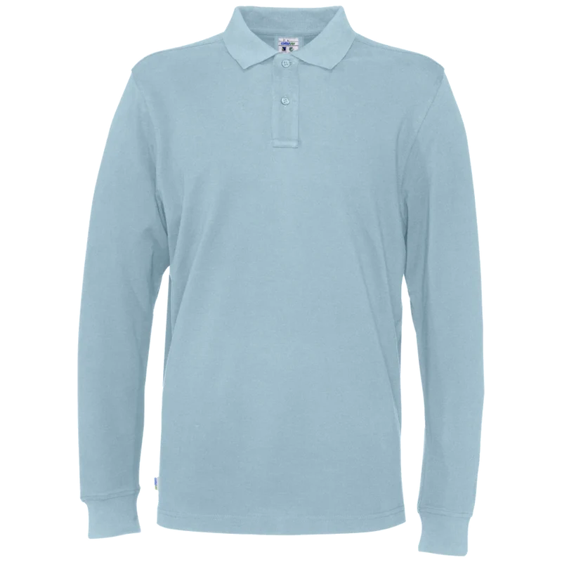 Cottover Polo Pique Long Sleeve Heren GOTS Gecertificeerd 141018